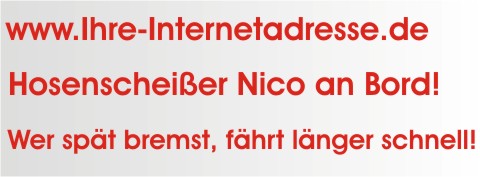 domainaufkleber selbst gestalten