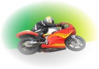 Motorrad Racing Flagge, Fahne Aufkleber / Motorrad Tuning