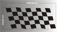Racing Flagge, Flags, Fahne Aufkleber 120 x 53 cm
