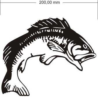Angler Aufkleber A-002 Sticker Hecht Angeln Angelsport Fisch fischen