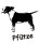 Hundeaufkleber Bull Terrier mit dem Namen Ihres Hundes