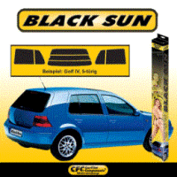 Black Sun T&ouml;nungsfolie VW, Caddy nur Fluegelltueren...
