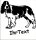 Hundeaufkleber Springer Spaniel mit dem Namen Ihres Hundes