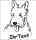 Hundeaufkleber West Highland Terrier mit dem Namen Ihres Hundes