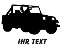 Offroad Sport Aufkleber Autoaufkleber mit Text