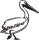 Pelikan Aufkleber, Vogelaufkleber Pelican Sticker