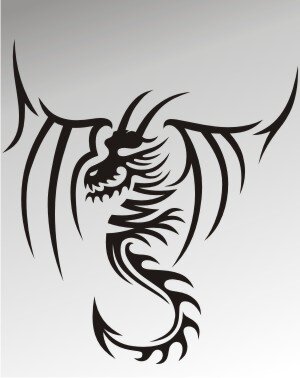 MO52 Drachen Aufkleber Drache Autoaufkleber Dragon Sticker