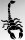 MO10 Skorpion Aufkleber Skorpionaufkleber Scorpion Sticker