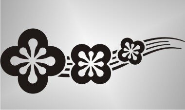 MO46 Hawaii Beach Sticker, Blumen Hibiskus Aufkleber