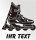 Inline Skating Aufkleber Autoaufkleber mit Text