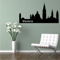 Wandtattoo Skyline Venedig