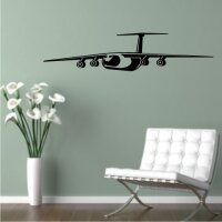 Jet Transporter Wandtattoo, Flugzeug Walltattoo,...