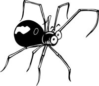 Spinne Aufkleber, Autoaufkleber Spider Sticker