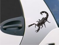 MO21 Skorpion Aufkleber Skorpionaufkleber Scorpion Sticker
