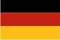 Aufkleber Landesfahne Deutschland Flagge f&uuml;rs Auto