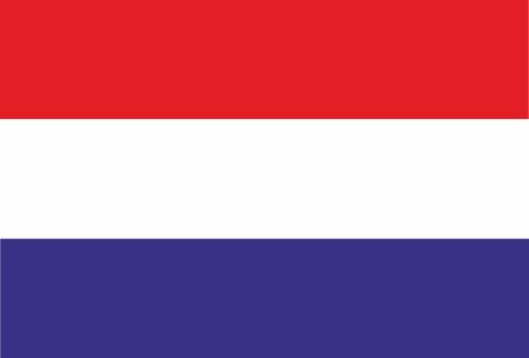 Aufkleber Landesfahne Flagge Holland fürs Auto