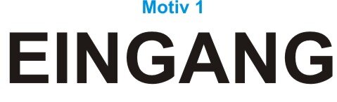 Betriebskennzeichnung Betriebskennzeichnung