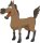 Mustang Pferd Wandtattoo mit Digitaldruck