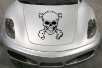Totenkopf Skull Aufkleber, Sticker 24 verschiedene Motive