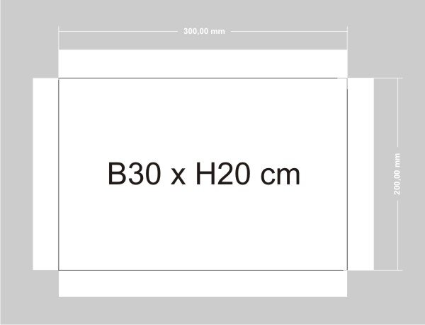 B30 x H20 cm