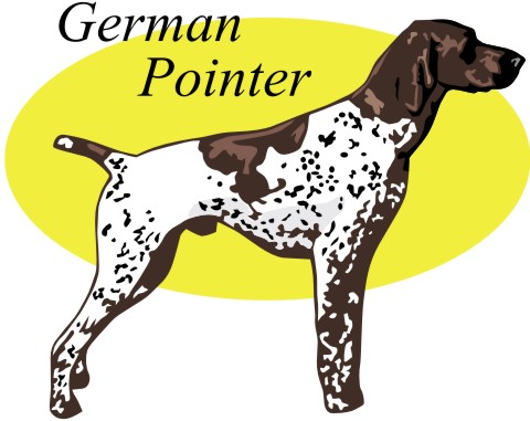 deutsch kurzhaar aufkleber