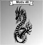 Aufkleber Einschussloch 90 mm Motiv Drache ~~~~~ schneller Versand