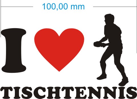 tischtennis aufkleber