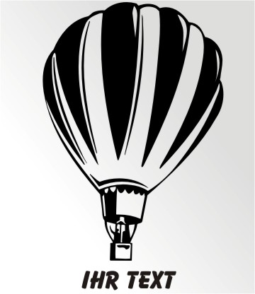 ballon aufkleber