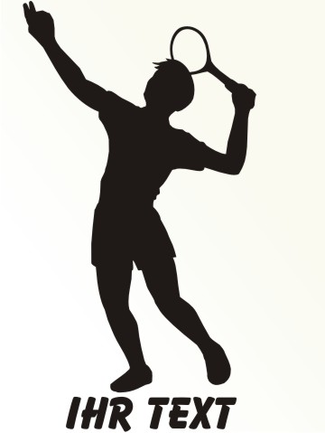 tennis aufkleber