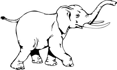 elefant dh aufkleber