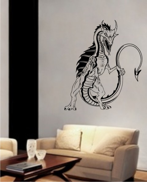 wandtattoo dragon